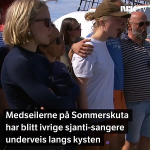 51K views · 473 reactions | Er du like glad i sjantisang som medseilerne på Sommerskuta? Da bør du ta en titt på dagens sending i NRK TV: https://tv.nrk.no/serie/sommerskuta-minutt-for-minutt/202108/ENRK10023321/avspiller | NRK | Facebook