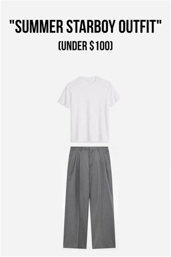 Best Summer Starboy outfit for men under $100✨
