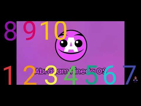 Abraham Pineda OS kill screen with 1,2,3,4,5,6,7,8,9 & 10