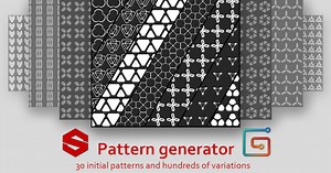 Sci-Fi Pattern Generator for Substance