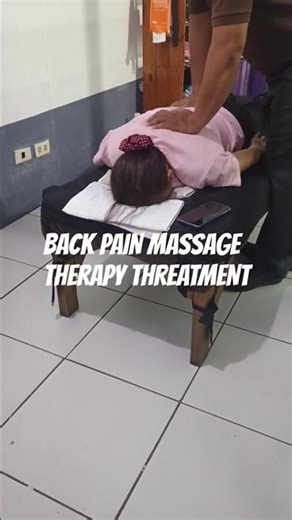 BACK PAIN MASSAGE THERAPY THREATMENT