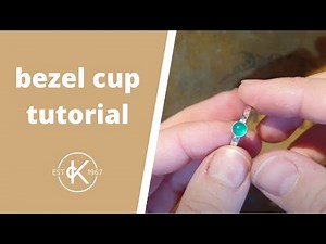 Making A Ring With A Bezel Cup | 12 Months Of Metal