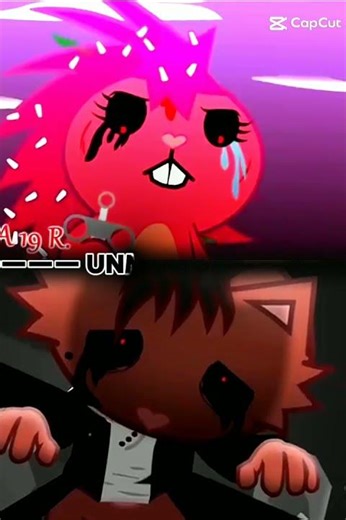 Flaky VS Xeba Maaf Kalo ada Salah saat dapat poin || Happy Tree Friends Amnesia || #htf #amnesia