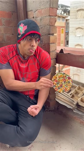 पिज़्ज़ा में गोली मारा 🤡🤣~ mini wood toy-woodworking art skill wood _ hand crafts #shorts