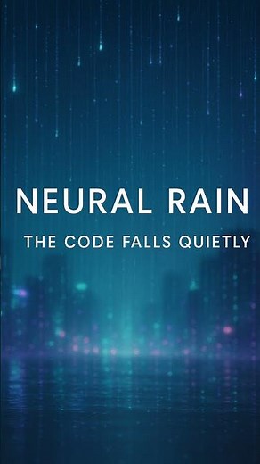 [AI Video] Experiment: Neural Rain — The Code Falls Quietly　| Neural Dreamscape