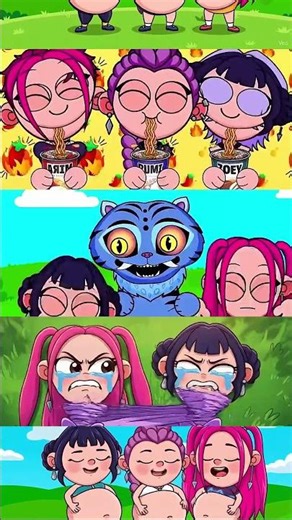 Sprunki's Epic Blob Opera Remix - FNF Golden & Kpop Demon Hunters #fnf #golden #shortsviral