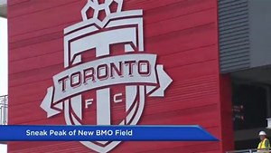 Tour of the newly renovated BMO Field