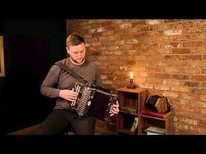 21 Button McNeela Irish Grey Accordion - Connaught Man's Rambles