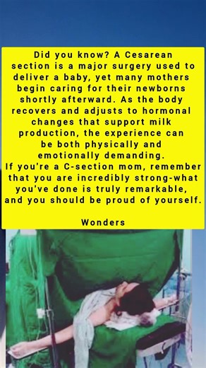 The heart ❤️ of C-section mom's 🥹