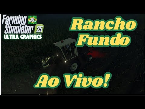 🌾 RANCHO FUNDO ao vivo no FS25 – Live da Insônia. 🚜