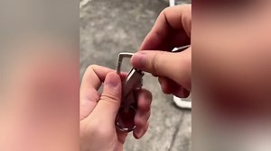 Permanent Match Infinity Lighter, Waterproof Keychain Lighter Match Strike, Reusable Key Chain Lighters with Bottle Opener (Black)