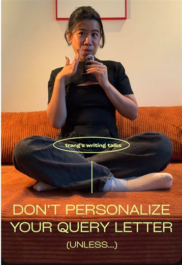 writing talks ep. 9 // to personalize or not personalize your query letters? #writingvlog #writertalk #writingadvice #querying #queryletter