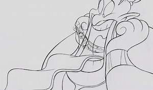 Aladdin celebrates its 25 year anniversary today! We have wished for this original cleanup animation sequence featuring the Genie from “Friend Like Me” #Aladdin25 | Walt Disney Animation Studios