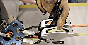 Clutch in a Twin Tension Rope System