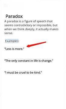 Paradox Explained in 1 Minute | Figure of Speech Made Easy