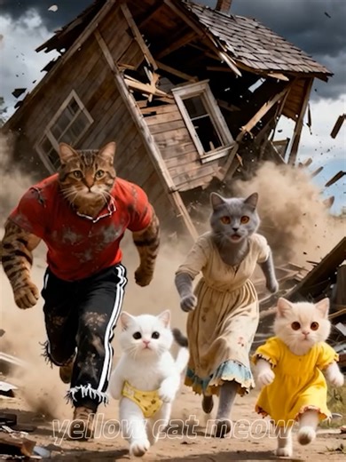 From Homeless to Mansion: A Cat Family’s Journey