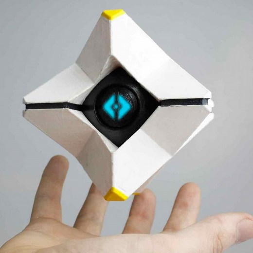 3D Printable Destiny Ghost by Kirby Downey