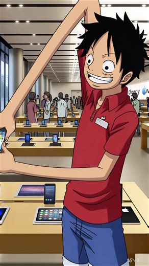 What If Luppy Worked at Apple Store?📱🍎