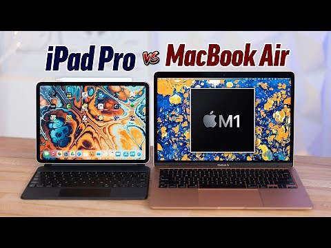 iPad Pro vs M1 MacBook Air: Is the iPad a BETTER laptop?