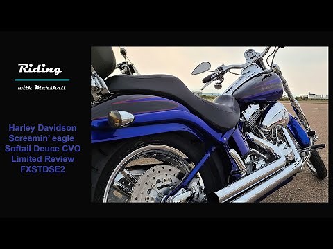 Harley Davidson Screamin' Eagle Softail Deuce CVO Review (2004 FXSTDSE2)
