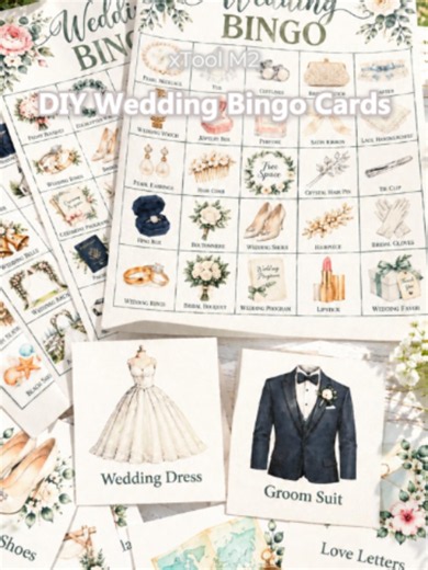 💍 Every bridal shower needs a game that gets the whole room laughing. Wedding bingo is that game — and a printed, ready-to-play card set beats a