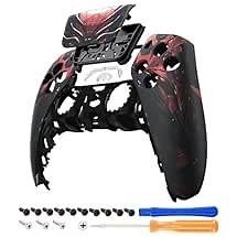 eXtremeRate Spider Armor Front Top Shell with Touchpad Compatible with ps5 Controller BDM-010 020 030 040 050, DIY Replacement Shell Custom Touch Pad Cover Compatible with ps5 Controller