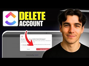 How to Delete a ClickUp Account or Workspace (Tutorial 2026)
