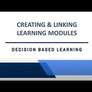 DBL: Creating & Linking Learning Modules