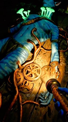 Surreal Steampunk: AVATAR in the Dark! 😱 #Shorts
