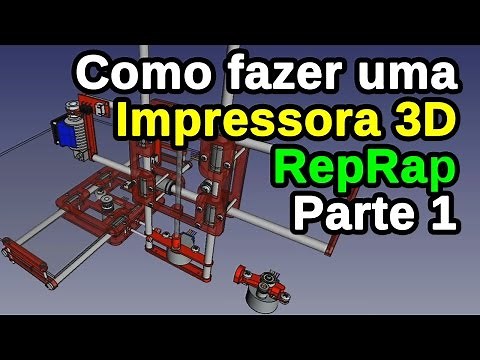 Impressora 3D Simples | RepRap | Parte 1 | Como transformar uma impressora 3D simples em RepRap