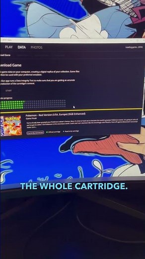 How to Backup your Pokemon Red Cartridge with the GB Operator
