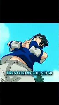 Sasuke Unleashes Fireball Jutsu on Kakashi!🥶💀👈" #animeshorts #viralshorts #naruto