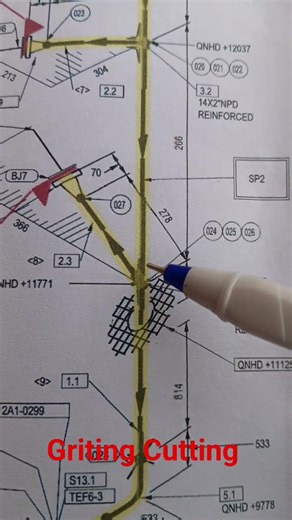 In This Isometric Drawing Where is Griting Cutting and How to Cut and Installation Pipe Spool