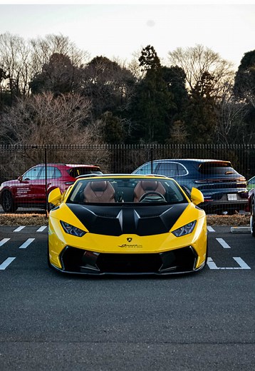 Lamborghini Huracan: Amarillo & Widebody Mods