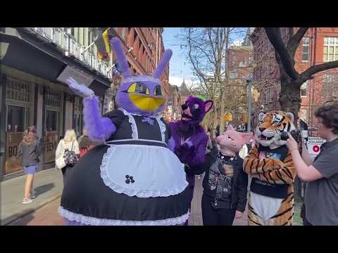 Furry Furries Animal 4 Inflation Deflation Weight Gain Loss Animations Video