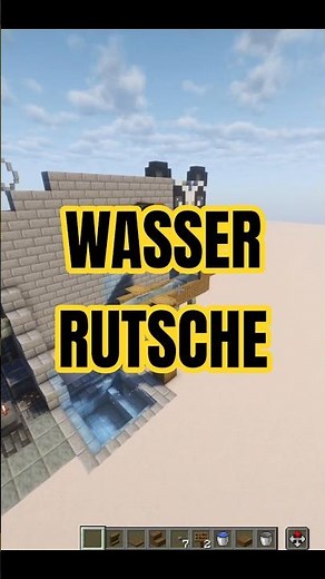 💧This medieval aqueduct looks INCREDIBLE! 🛝 #minecraft #shorts