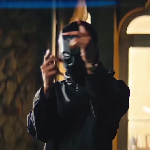 Dramatic Masked Performance with Intense Gestures