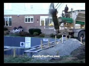 Blue Wave EnduraPool In-Ground Pool Installation