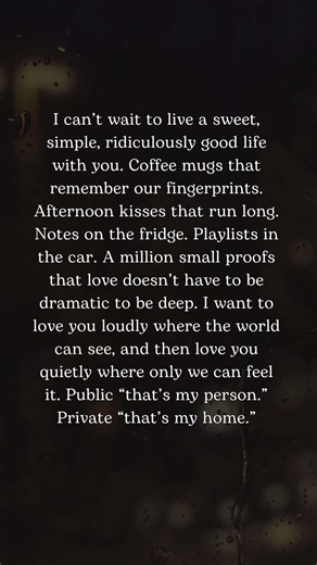 You’re the love of my life in the quiet scenes: shared groceries, soft laughs, and the way you make space for my bad days 🛒 #loveofmylife #romanticlove #relatable #couple #romance #viral | Love Text Messages