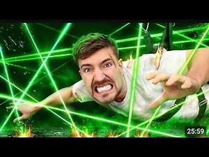 World's Deadliest Lazer Maze! | MrBeast In Hindi