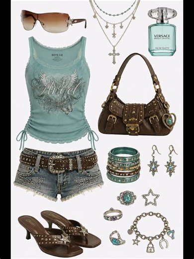 Y2K baddies outfits for back to school #hairstyle #fypシ゚viral #baddie #y2k