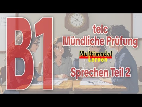 Telc B1 Sprechen Teil 2 - Thema: Homeoffice oder Büroarbeit - Prüfungssimulation TELC