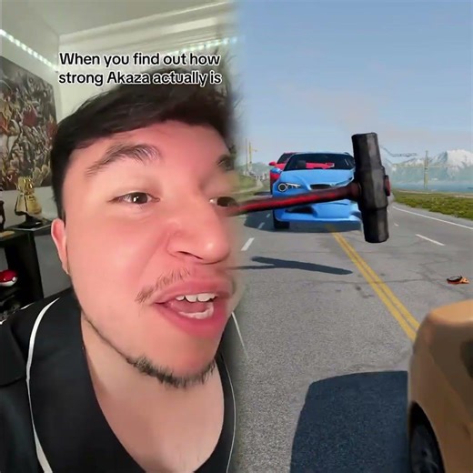 Akaza really built different😭😭 #anime #demonslayer #akaza