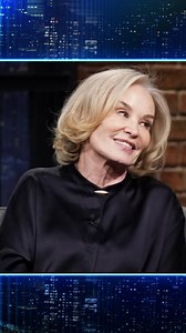 Jessica Lange shares a very NYC apartment story. | Late Night with Seth Meyers