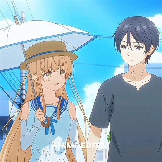 “Amane & Mahiro Are The Cutest Anime Couple Ever 😘💖” #anime #viral #love #shorts #fyp