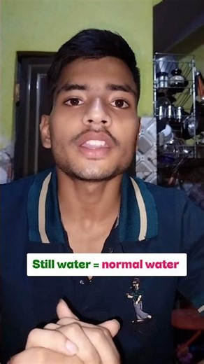 difference between still and sparkling water 🌊???