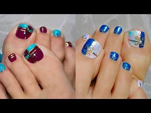CUTE & EASY TOENAIL ART DESIGN COMPILATION | BEST NAIL ART DESIGN IDEAS