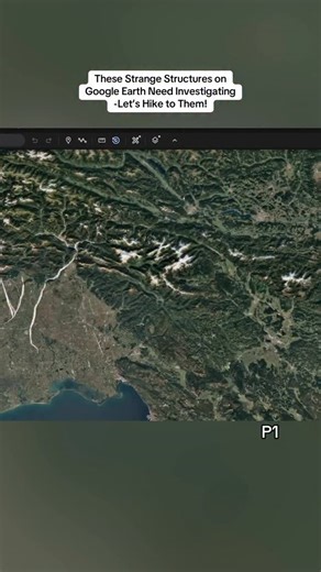 While scanning Google Earth, I found a series of man-made structures tucked into the summit of a remote mountain. They looked like they were built to stay hidden so I decided to head out on a hiking adventure to try reach and explore them in person! 😱 #adventure #exploring #mystery #hikingadventures #googleearth | Josh the Intern