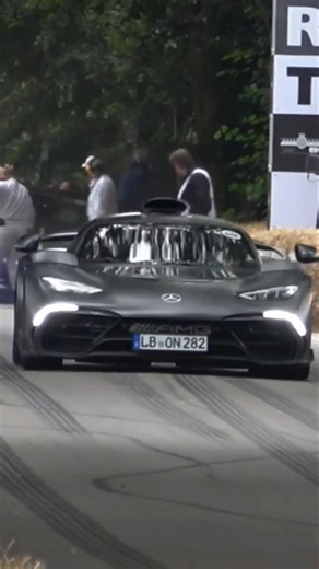 Mercedes-AMG One Hard Acceleration At Goodwood Festival of Speed.