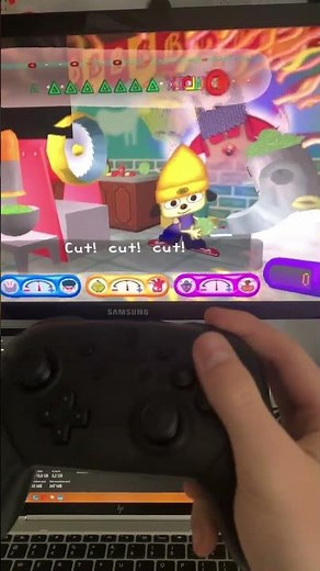 When you try to Disc Swap PaRappa The Rapper 2 mid-game (emulator)